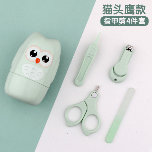 SafeTouch™ Baby Nail Care Kit – 4-Piece Safety Grooming Set for Newborns & Toddlers