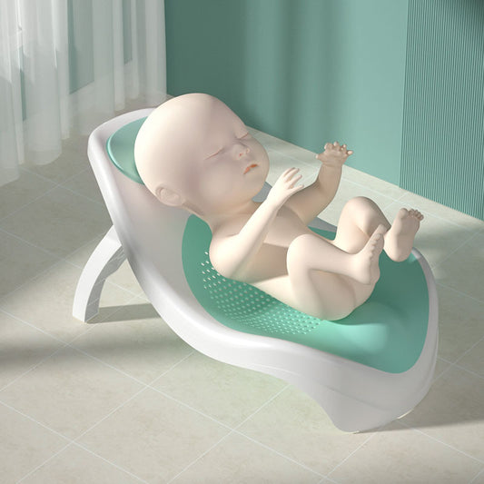 CloudSnuggle™ Foldable Baby Bath Support Seat | Ergonomic Non-Slip Infant Shower Chair for Home & Travel