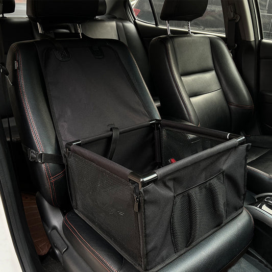🛡️ Premium Dog Car Seat Protector | Heavy-Duty 600D Oxford & Non-Slip Base 🐕