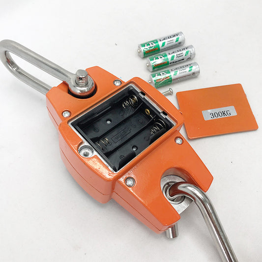 Digital Mini Crane Scale | 300kg/660lb High-Precision Hanging Scale