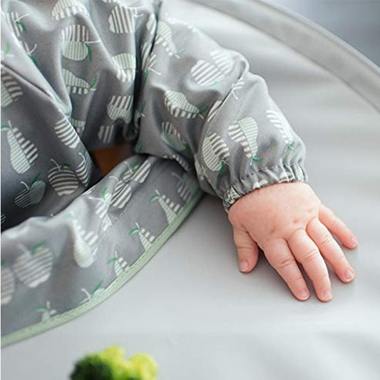 CloudSnuggle™ Mess-Free Baby Feeding Mat | High Chair Table Cover & Floor Protector for Toddler Self-Feeding