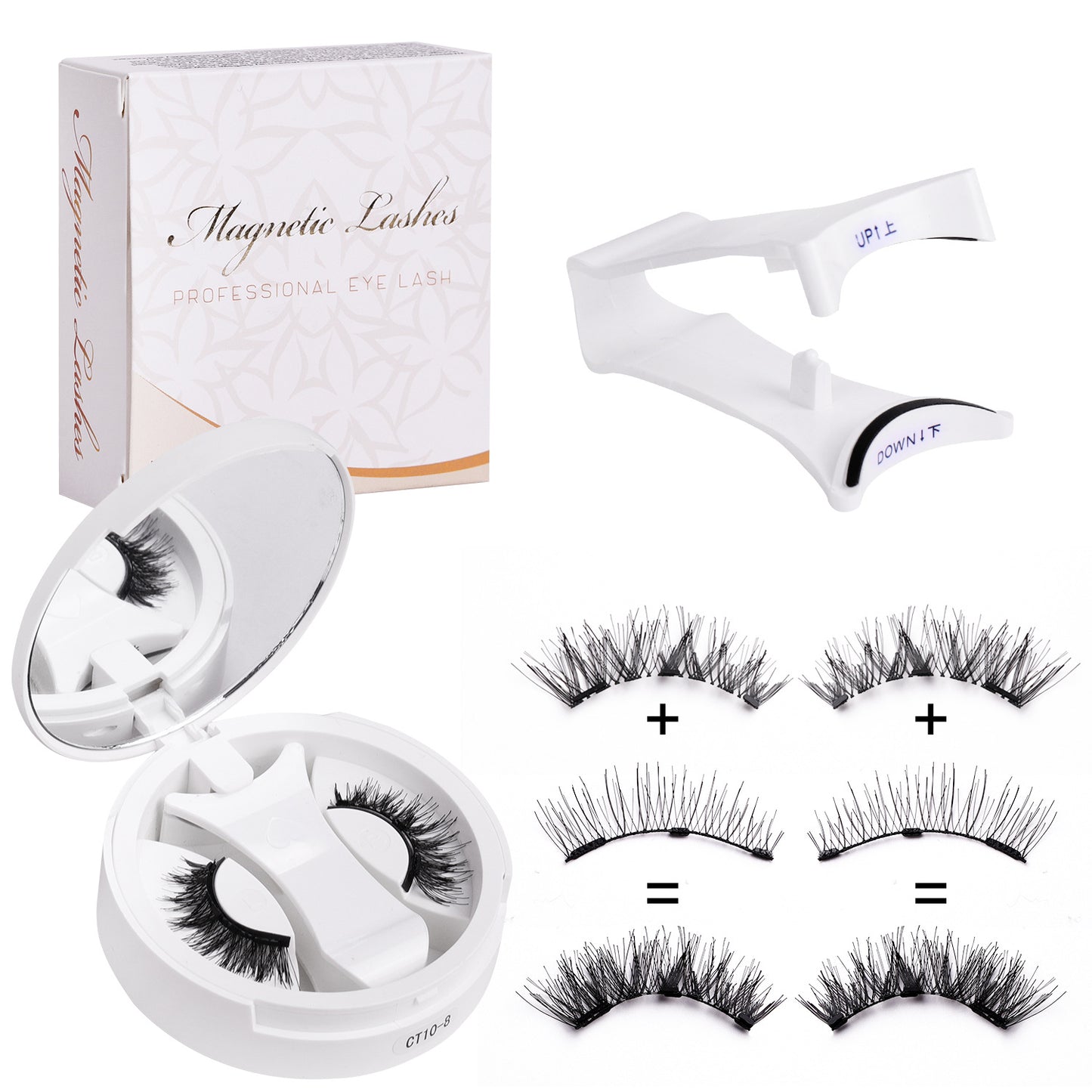 LuxeLift™ Magnetic Eyelash Kit | Glue-Free, Natural Volume & Reusable