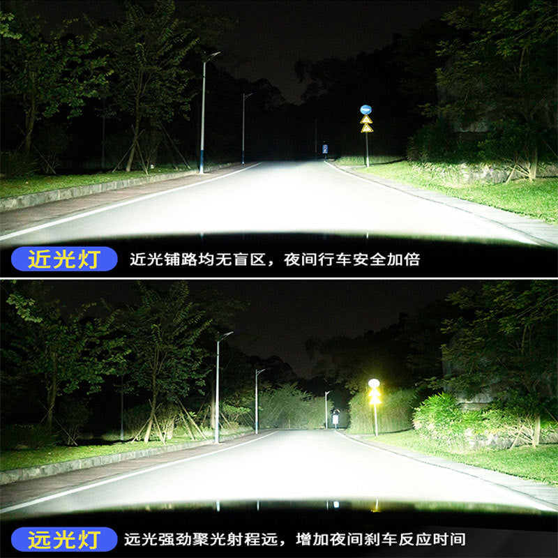 Y7 H4 LED Projector Headlights – 30,000LM Canbus Error-Free | LHD & RHD | 50,000Hr Lifespan