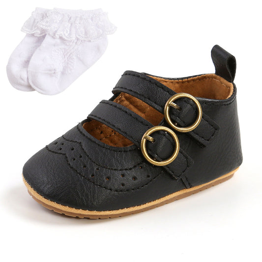 CloudStep™ Baby First Walkers – Ultra-Soft Breathable Newborn Shoes (11–13cm)