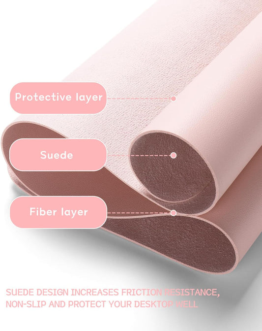1200x600mm Premium Gaming Mousepad | Large PU Leather Desk Mat