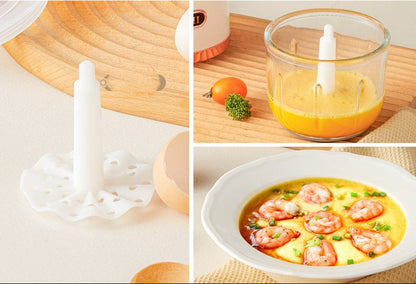 Baby Food Supplement Blender Machine | 0.3L Glass Cup, 200W, 10000RPM, 2 Modes