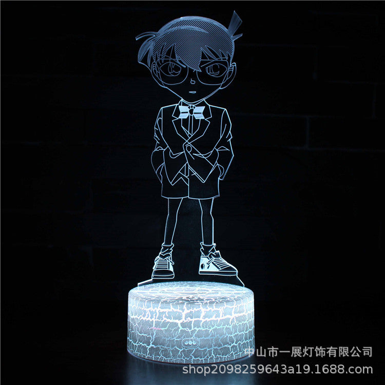 LumiDream™ 3D Illusion Stitch Night Light | Smart Touch LED Bedside Lamp for Kids