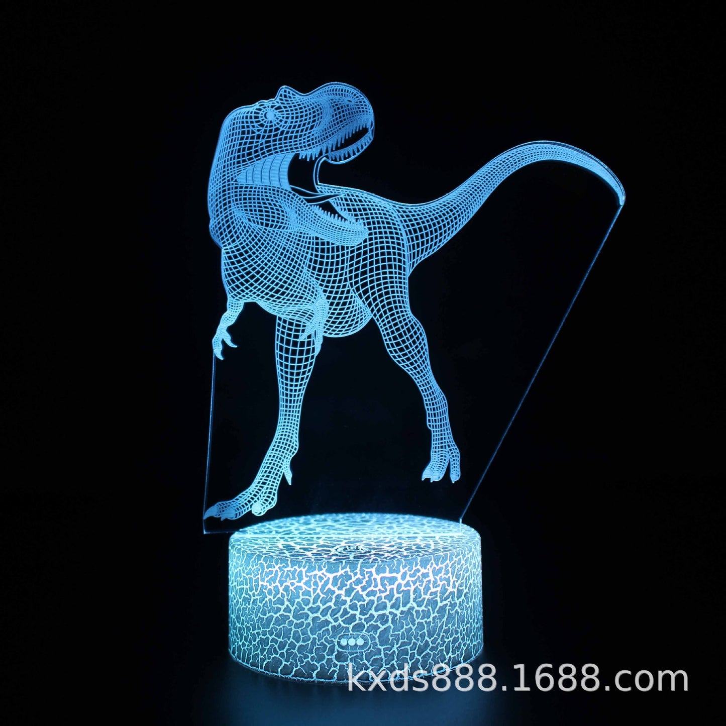 3D Magic Atmosphere Lamp | RGB Color-Changing Night Light with Touch & Remote