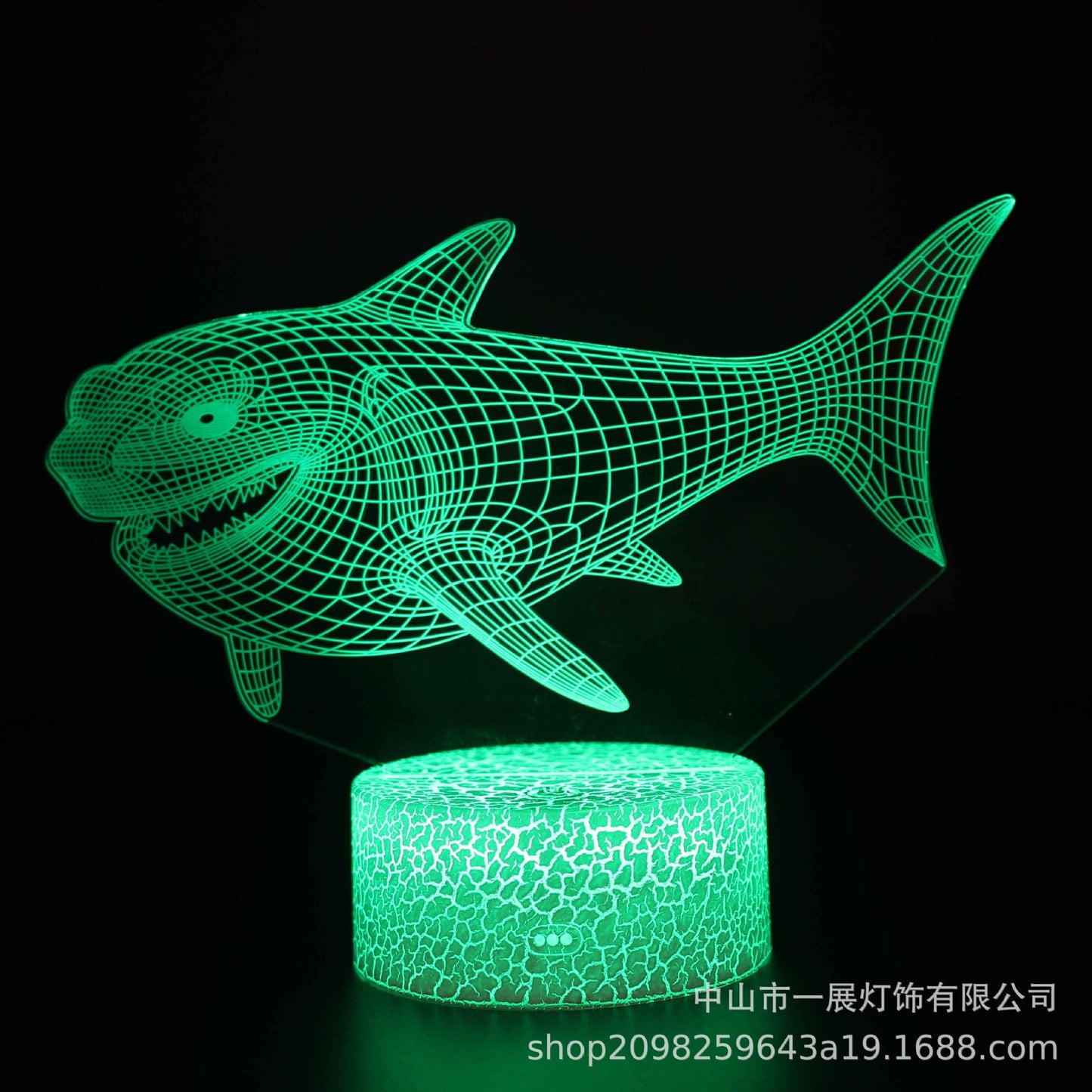 3D Illusion LED Night Light – Color-Changing Mood Lamp with Remote