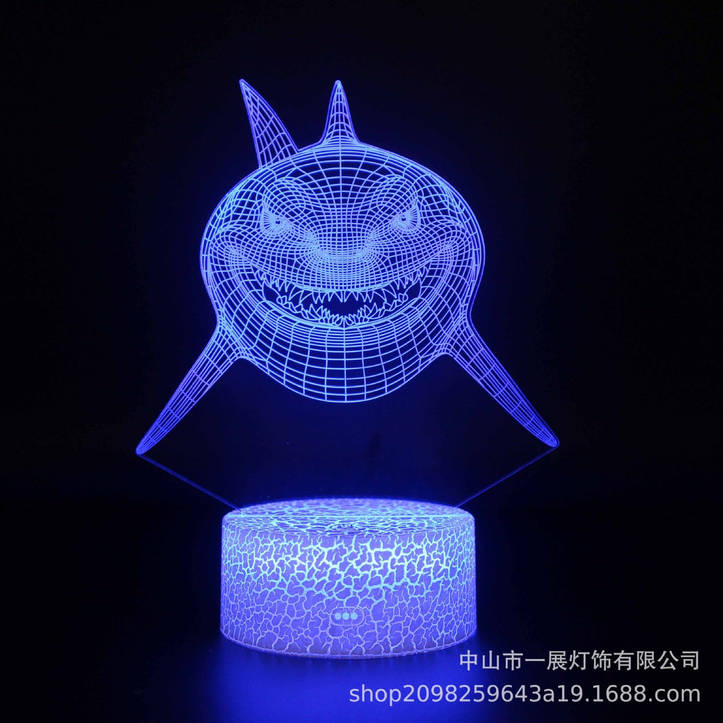 3D Illusion LED Night Light – Color-Changing Mood Lamp with Remote