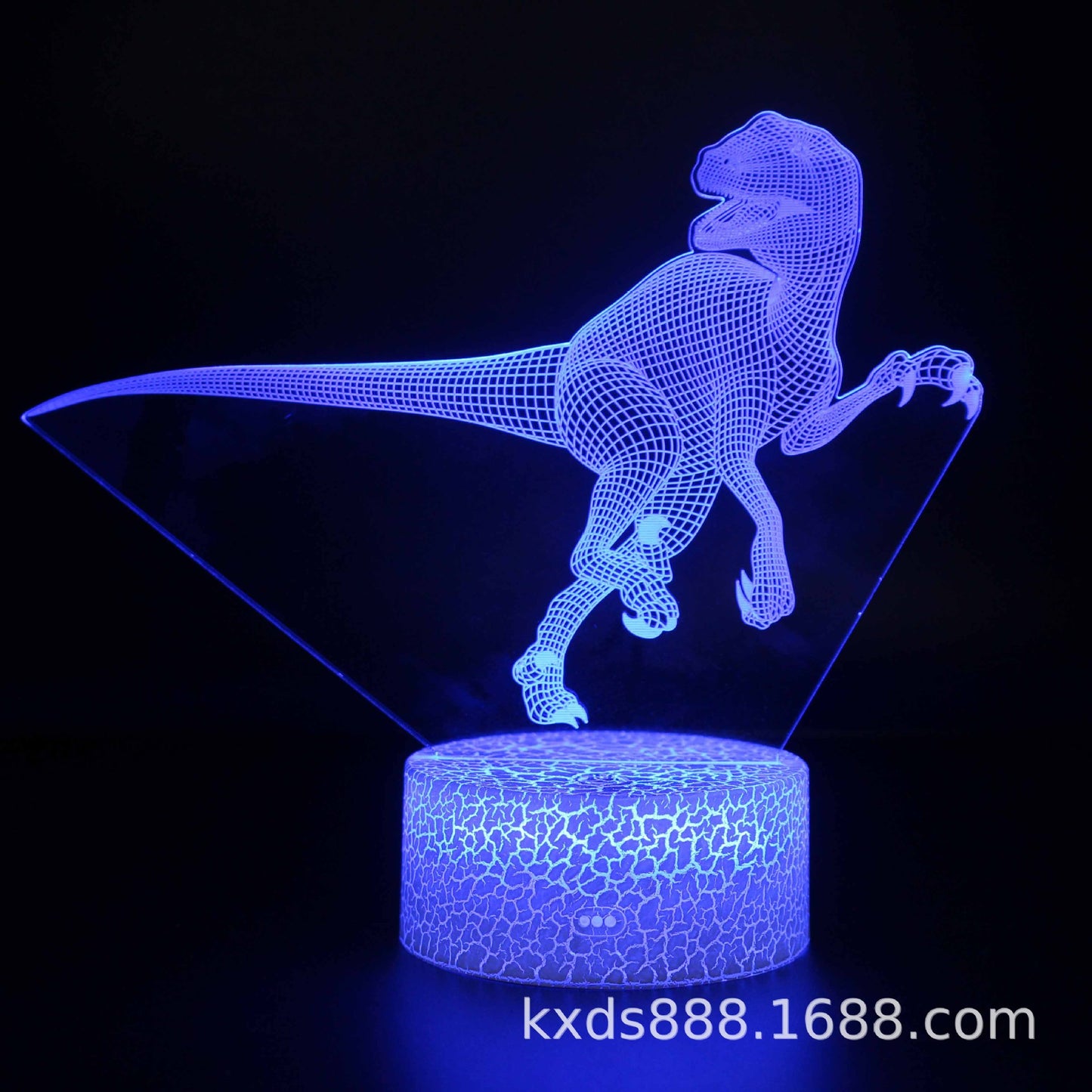 3D Magic Atmosphere Lamp | RGB Color-Changing Night Light with Touch & Remote