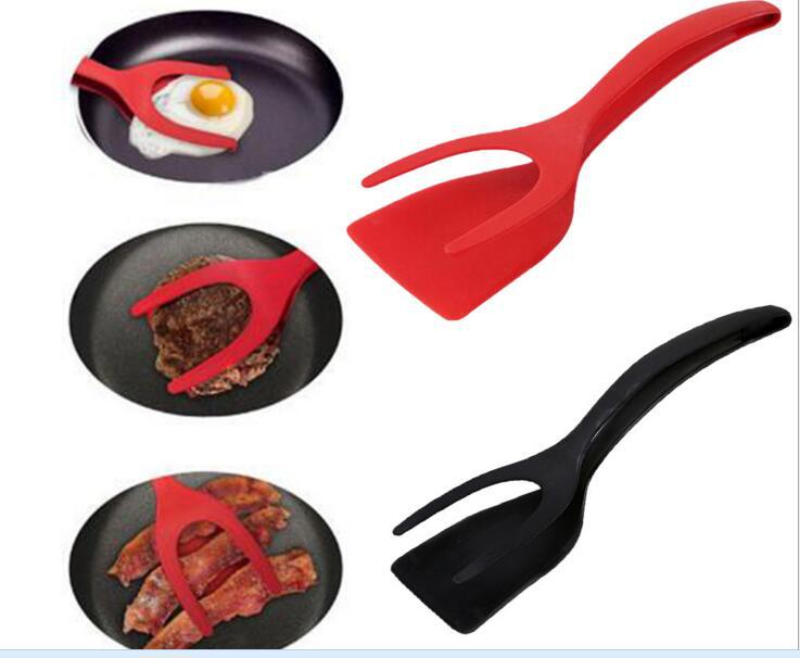 2-in-1 Multi-Functional Kitchen Tongs & Spatula