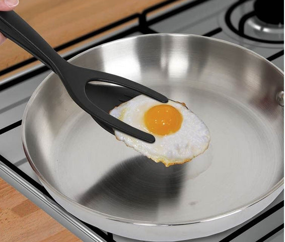 2-in-1 Multi-Functional Kitchen Tongs & Spatula