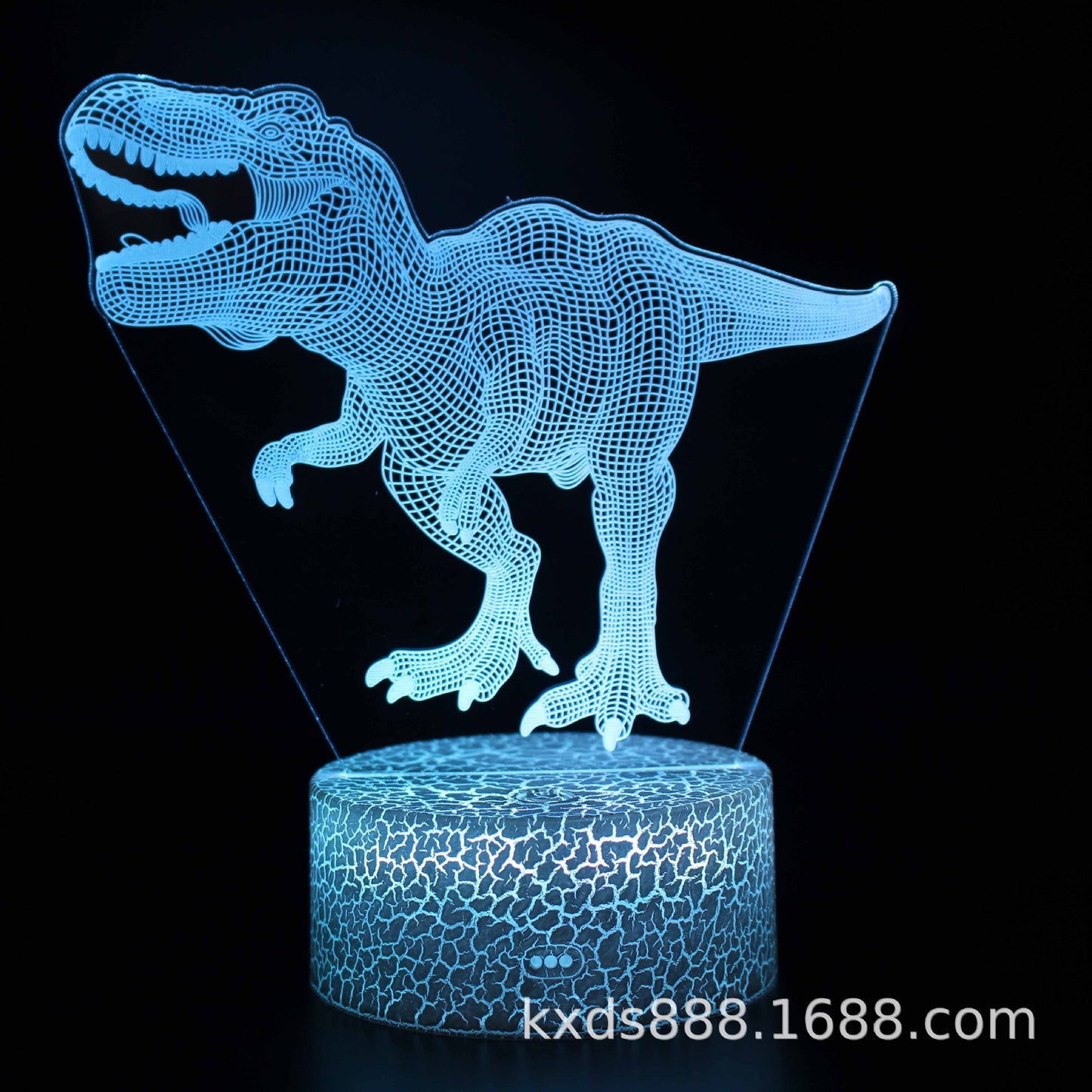 3D Magic Atmosphere Lamp | RGB Color-Changing Night Light with Touch & Remote