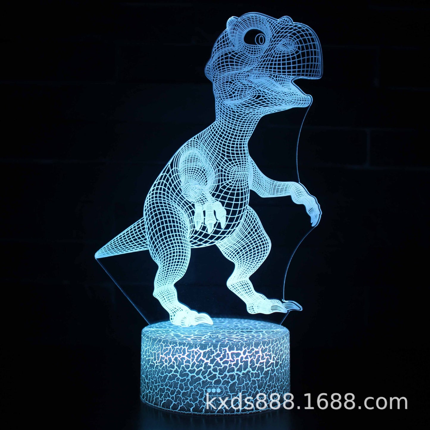 3D Magic Atmosphere Lamp | RGB Color-Changing Night Light with Touch & Remote