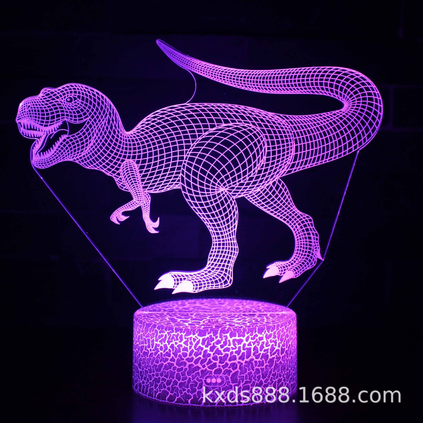 3D Magic Atmosphere Lamp | RGB Color-Changing Night Light with Touch & Remote