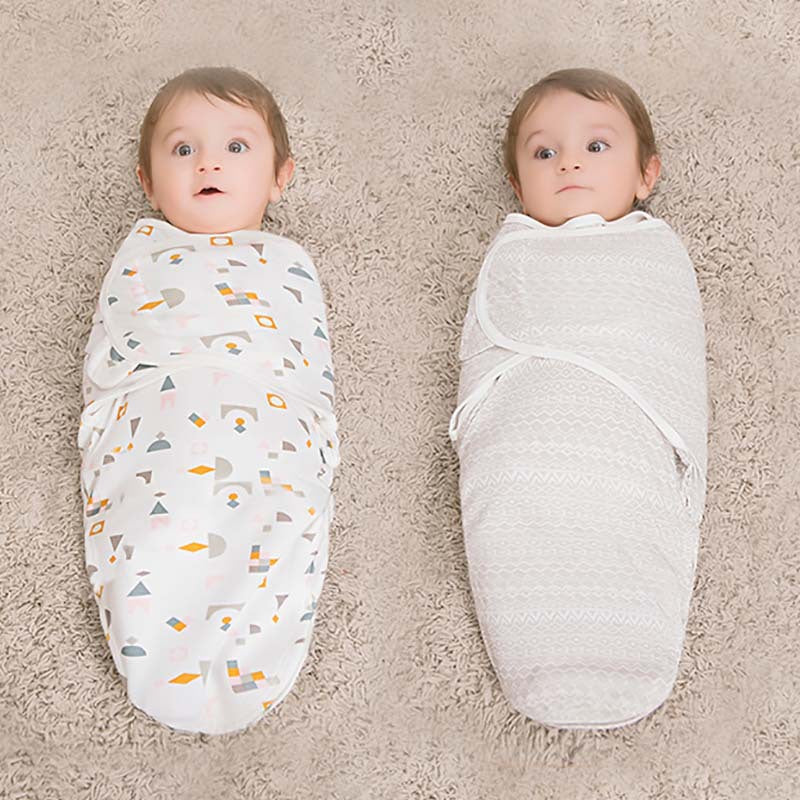 PureComfort™ Organic Cotton Newborn Swaddle Wrap | Breathable Anti-Startle Baby Sleep Sack for Peaceful Nights
