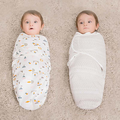 PureComfort™ Organic Cotton Newborn Swaddle Wrap | Breathable Anti-Startle Baby Sleep Sack for Peaceful Nights