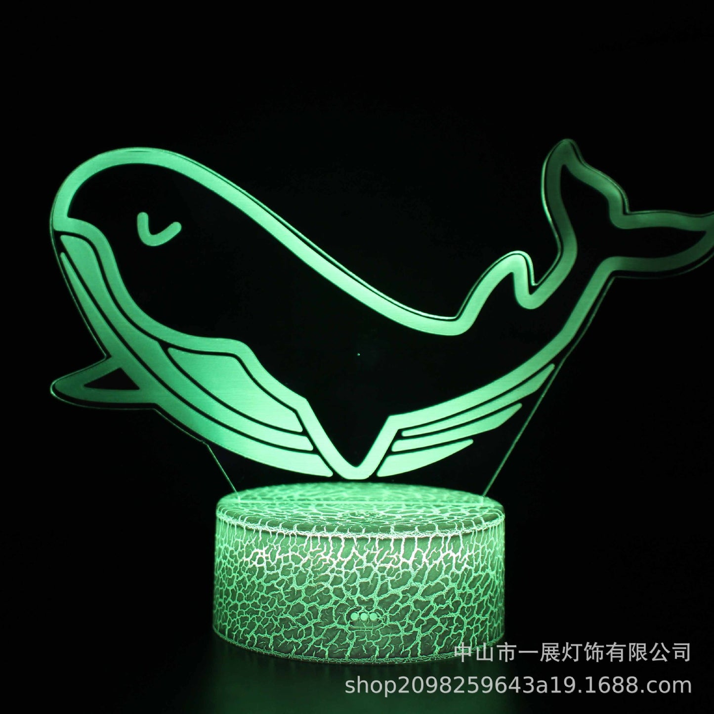 3D Illusion LED Night Light – Color-Changing Mood Lamp with Remote