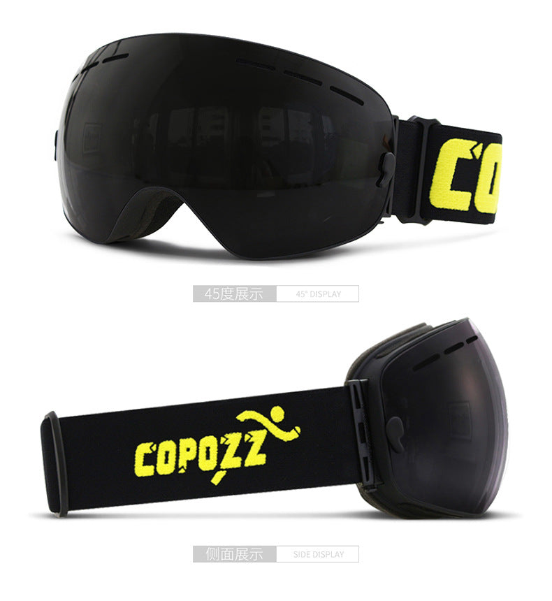 COPOZZ Pro Ski Goggles | UV400 Anti-Fog Double Lens Snow Sports Eyewear