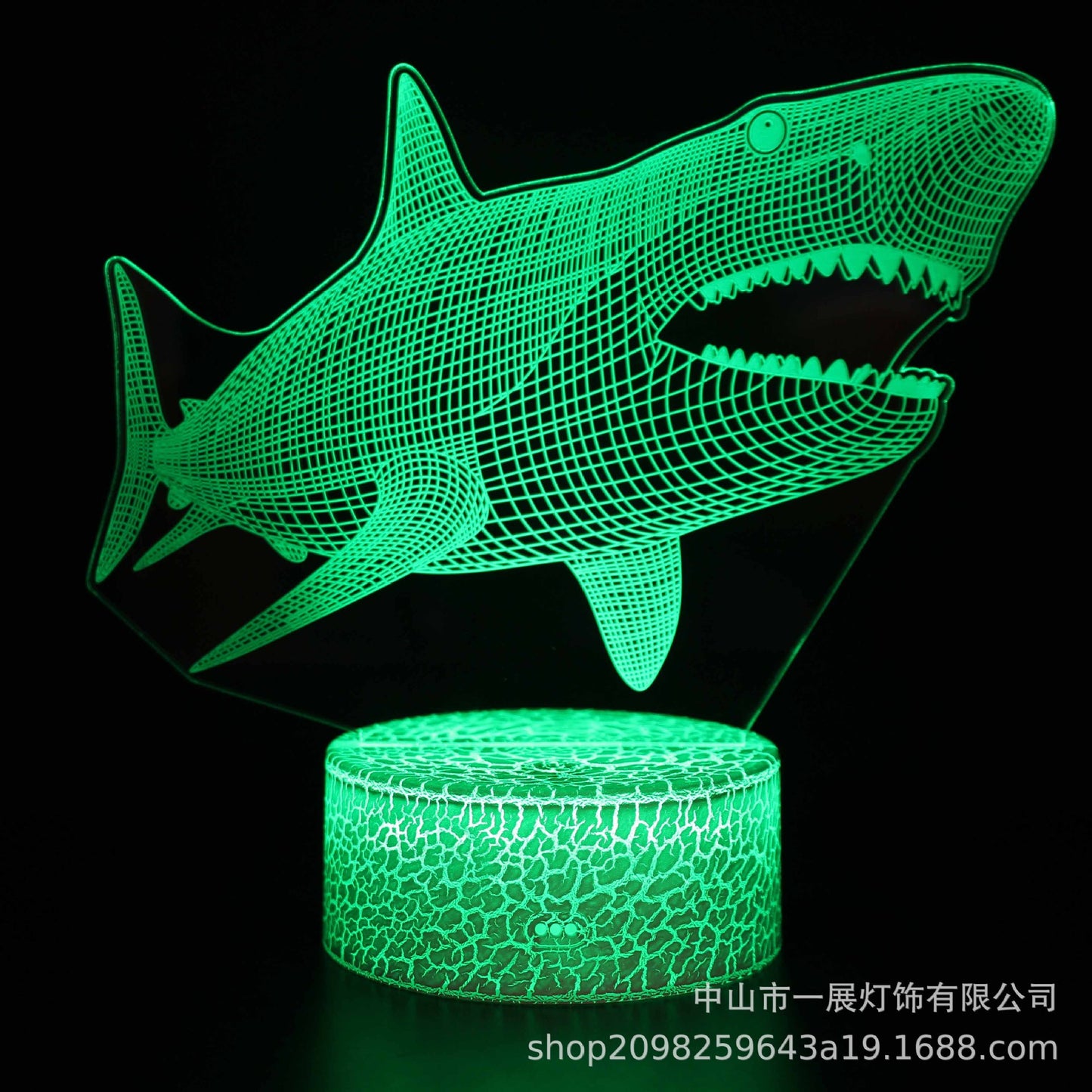 3D Illusion LED Night Light – Color-Changing Mood Lamp with Remote