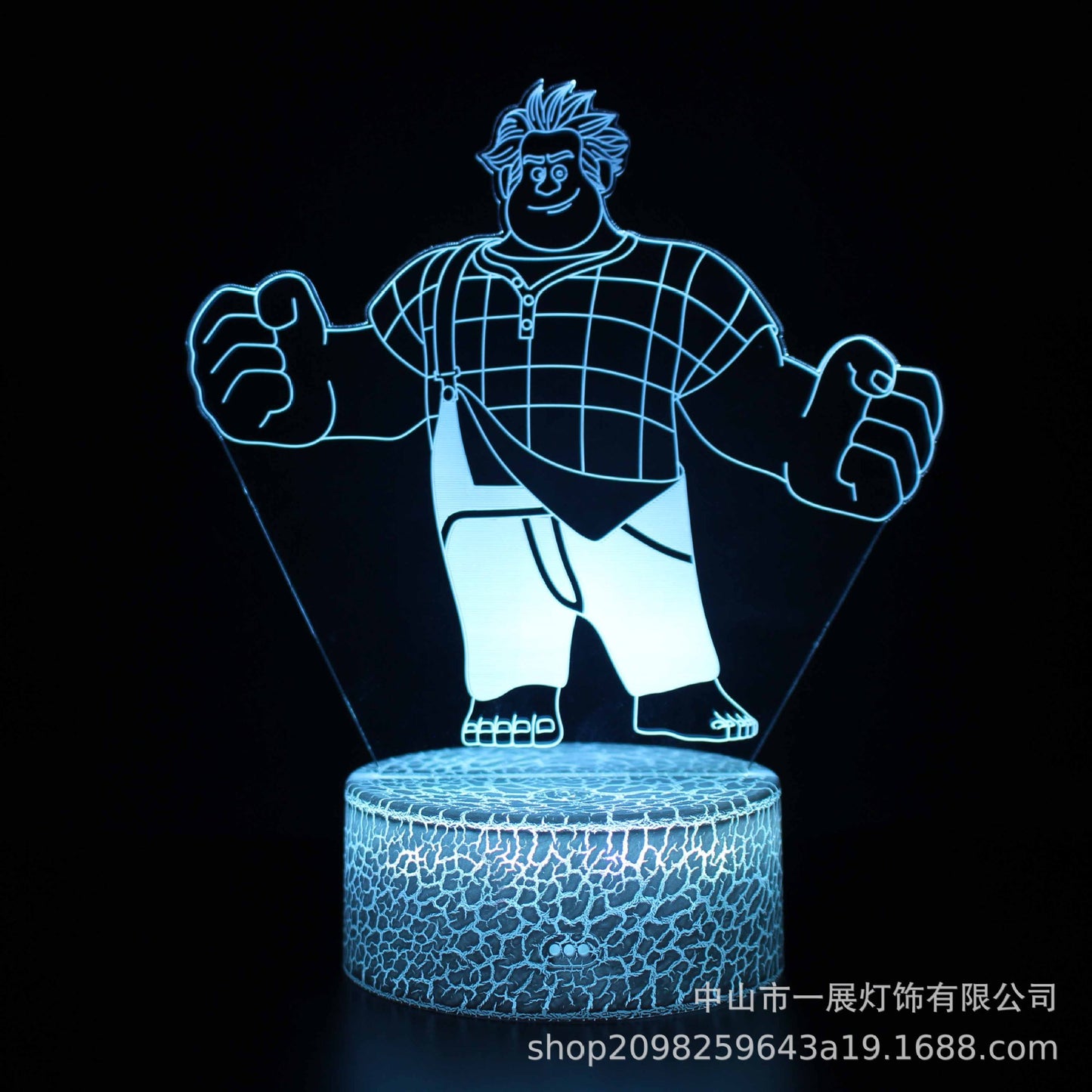 LumiDream™ 3D Illusion Stitch Night Light | Smart Touch LED Bedside Lamp for Kids