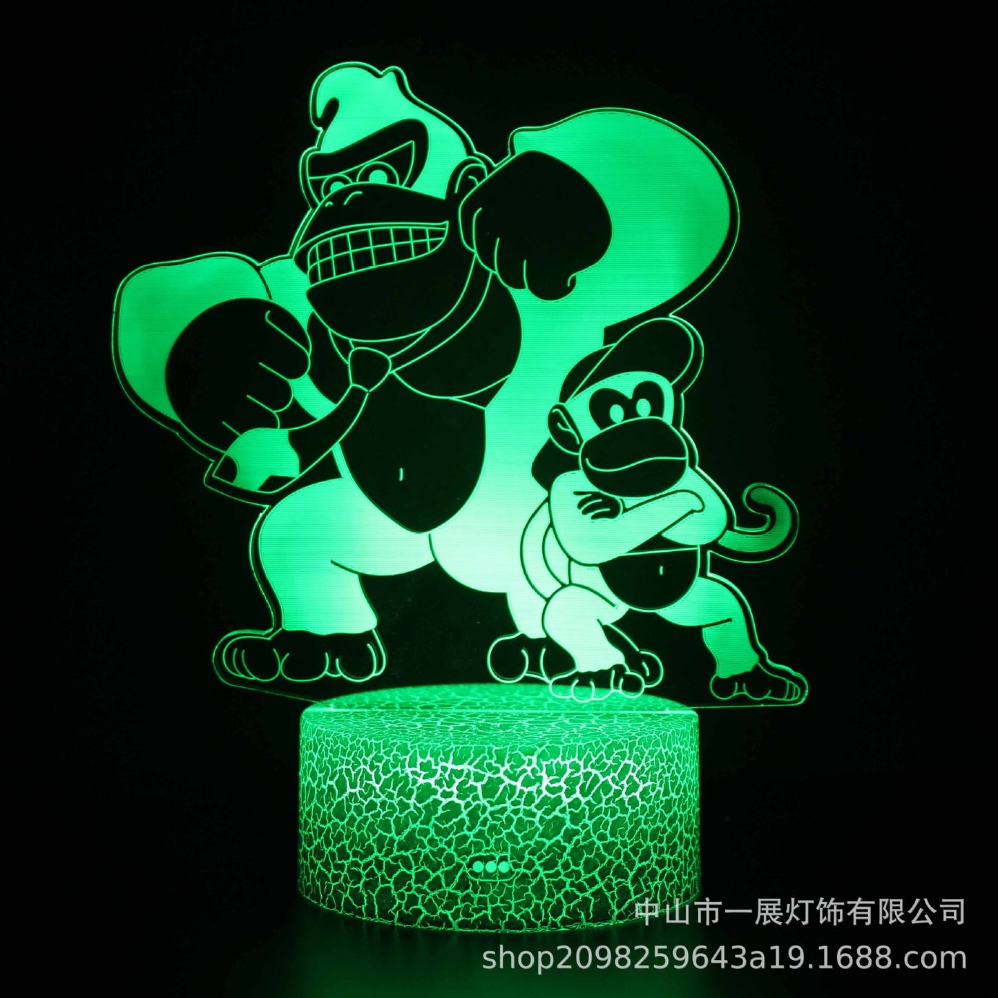 LumiDream™ 3D Illusion Stitch Night Light | Smart Touch LED Bedside Lamp for Kids