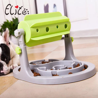 🐾 Rotating Cat Treat Dispenser | Interactive Pet Play Toy 🎁
