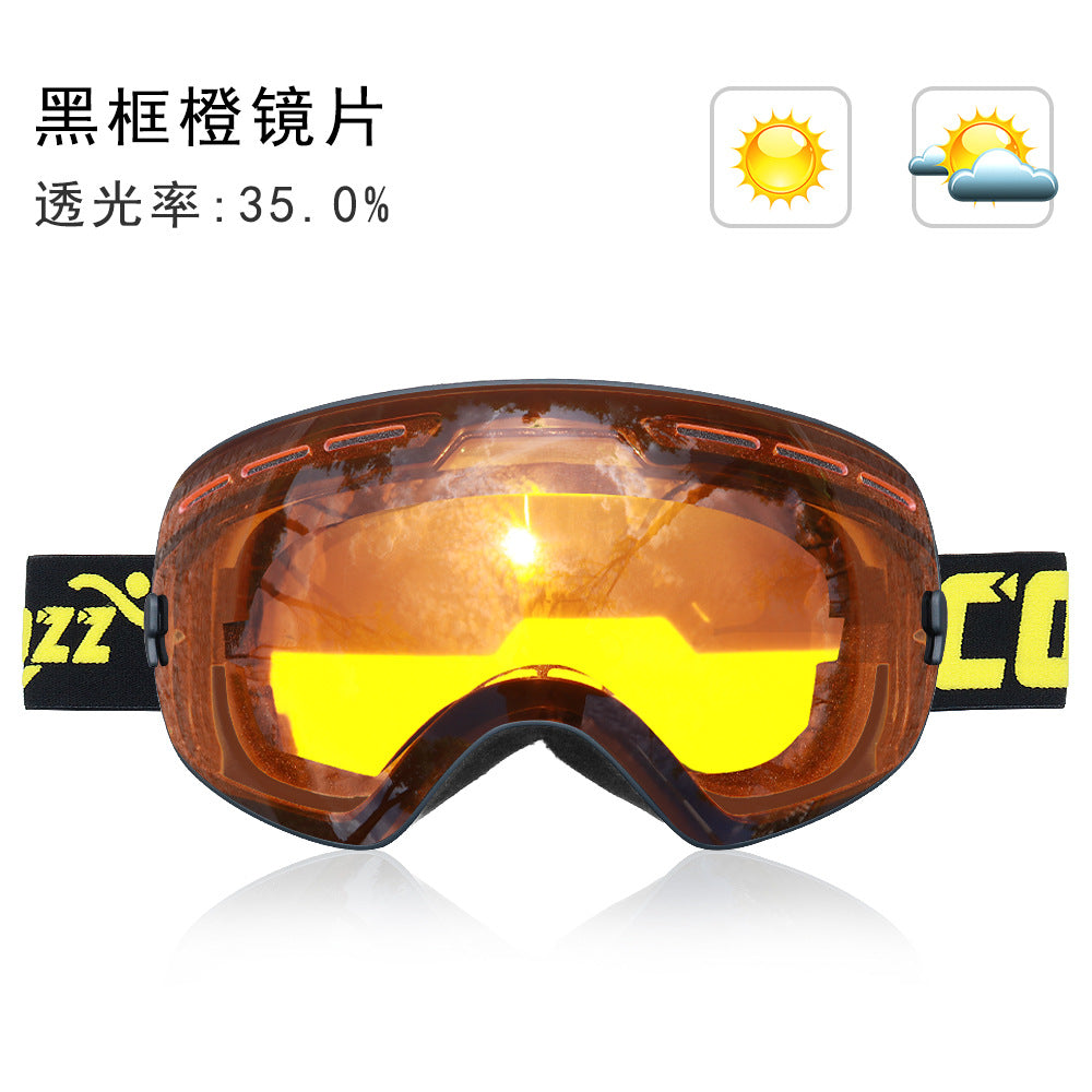 COPOZZ Pro Ski Goggles | UV400 Anti-Fog Double Lens Snow Sports Eyewear