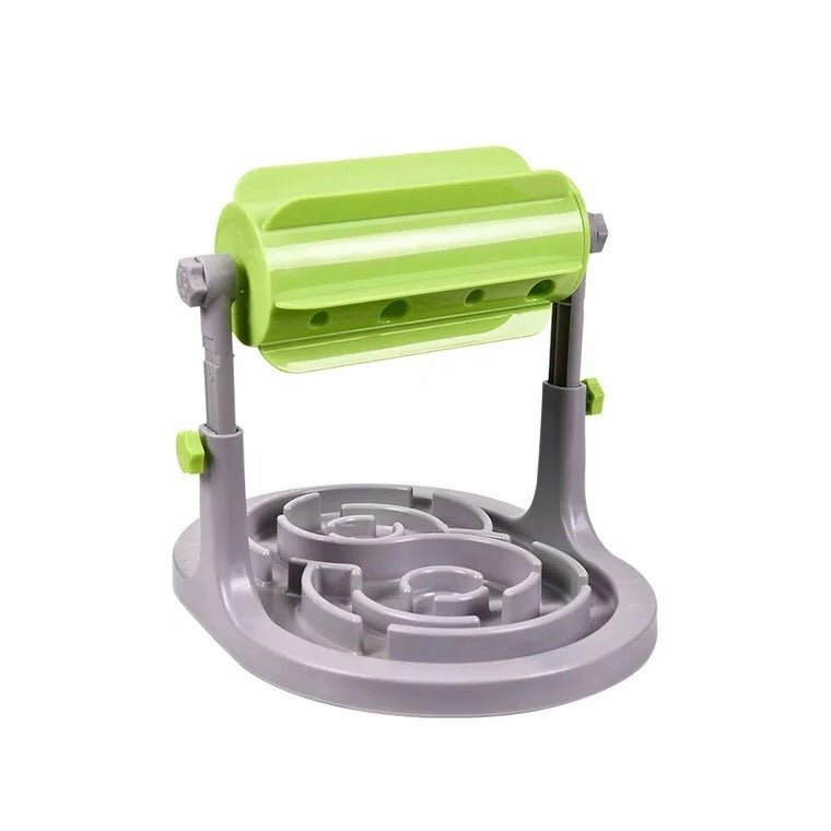 🐾 Rotating Cat Treat Dispenser | Interactive Pet Play Toy 🎁