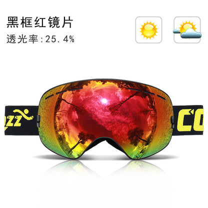 COPOZZ Pro Ski Goggles | UV400 Anti-Fog Double Lens Snow Sports Eyewear