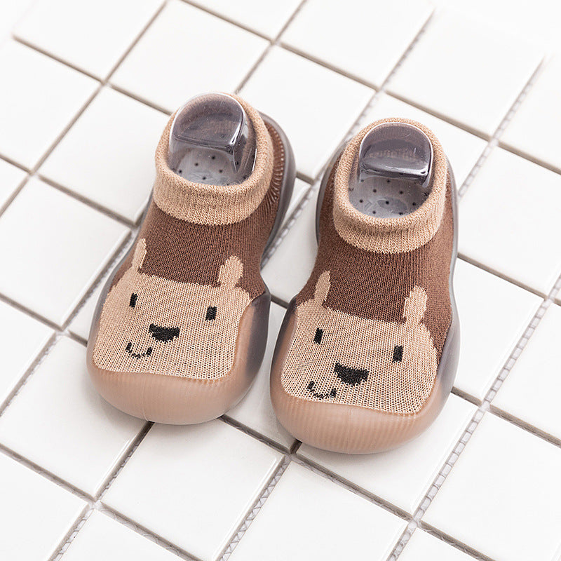 Anti-Slip Baby Boat Socks – Ultra-Soft Cotton, Non-Slip Grip (Set of 6)