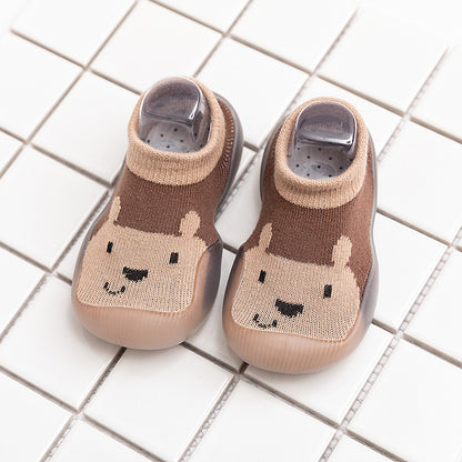 Anti-Slip Baby Boat Socks – Ultra-Soft Cotton, Non-Slip Grip (Set of 6)