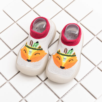 Anti-Slip Baby Boat Socks – Ultra-Soft Cotton, Non-Slip Grip (Set of 6)