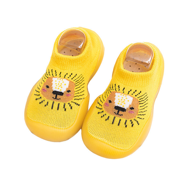 Anti-Slip Baby Boat Socks – Ultra-Soft Cotton, Non-Slip Grip (Set of 6)