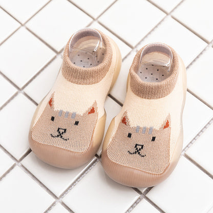 Anti-Slip Baby Boat Socks – Ultra-Soft Cotton, Non-Slip Grip (Set of 6)