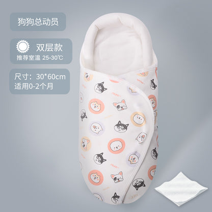 Premium 100% Cotton Newborn Baby Swaddle – Soft Swaddling Wrap & Sleepsack