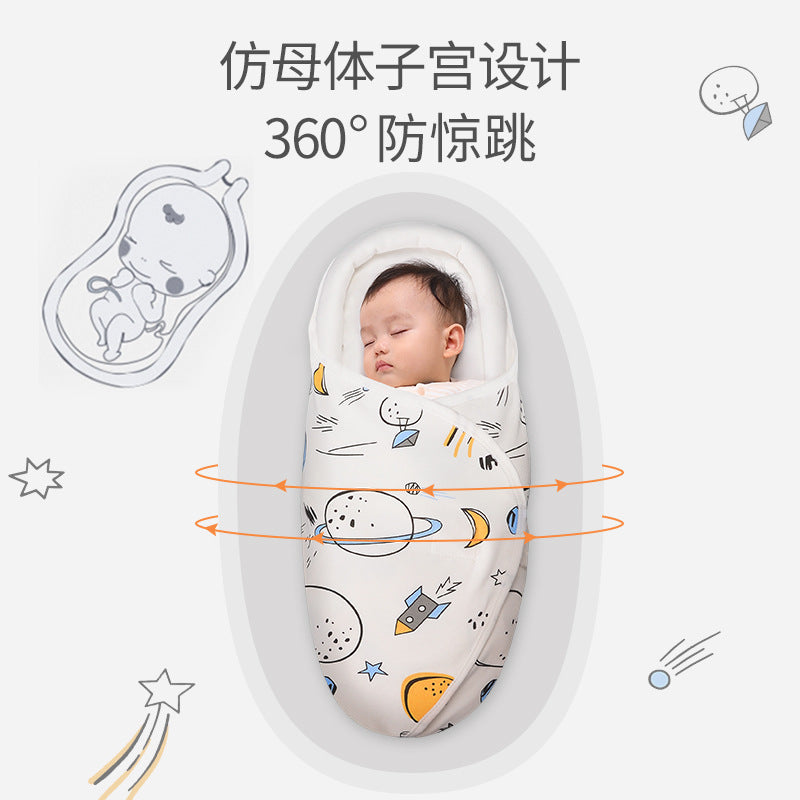 Premium 100% Cotton Newborn Baby Swaddle – Soft Swaddling Wrap & Sleepsack