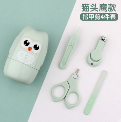 SafeTouch™ Baby Nail Care Kit – 4-Piece Safety Grooming Set for Newborns & Toddlers
