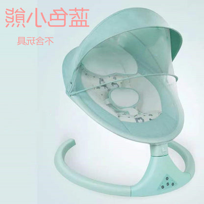 Premium Electric Baby Rocking Chair – 5-Speed Swing, Bluetooth Remote & Soothing Lullabies