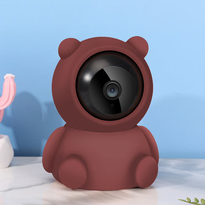 1080P HD Smart Bear Camera | 360° Panoramic WiFi Home Monitor