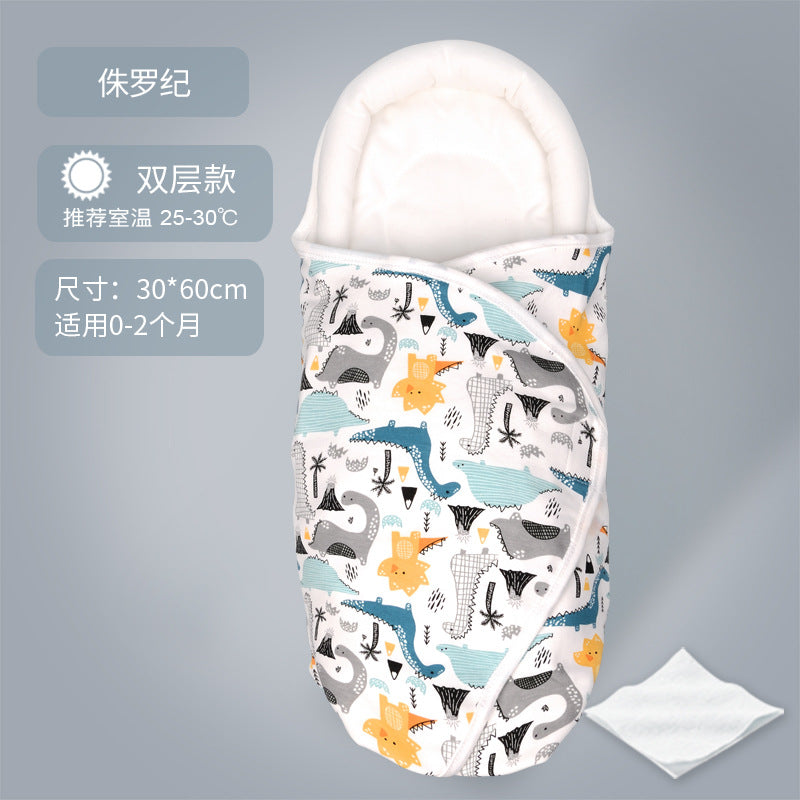 Premium 100% Cotton Newborn Baby Swaddle – Soft Swaddling Wrap & Sleepsack