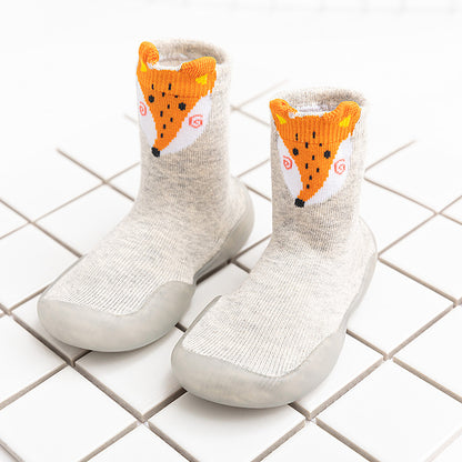 Anti-Slip Baby Boat Socks – Ultra-Soft Cotton, Non-Slip Grip (Set of 6)
