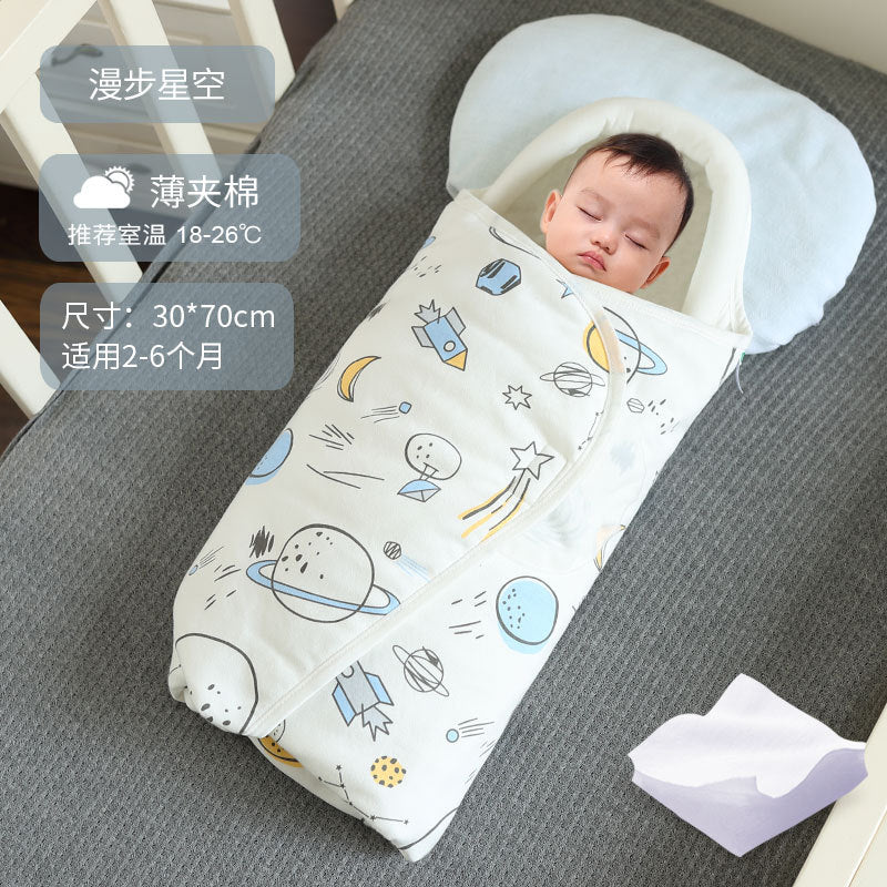 Premium 100% Cotton Newborn Baby Swaddle – Soft Swaddling Wrap & Sleepsack