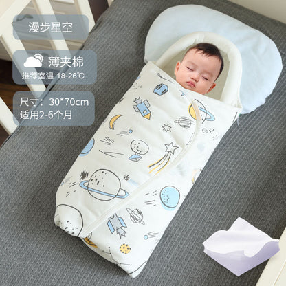 Premium 100% Cotton Newborn Baby Swaddle – Soft Swaddling Wrap & Sleepsack