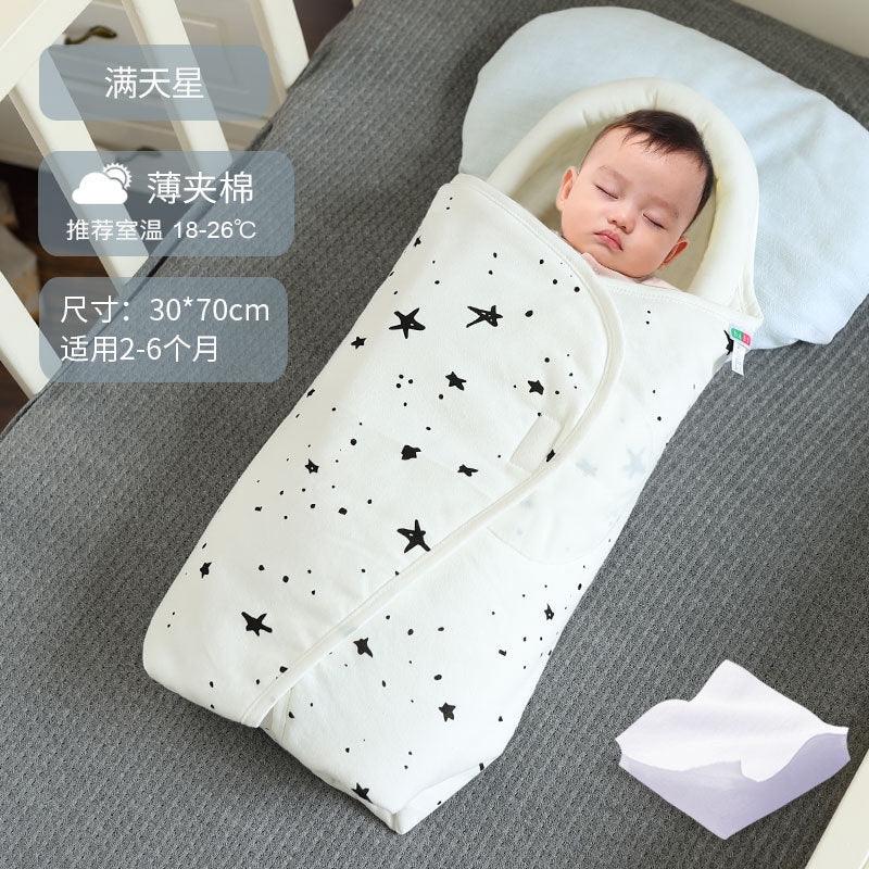 Premium 100% Cotton Newborn Baby Swaddle – Soft Swaddling Wrap & Sleepsack