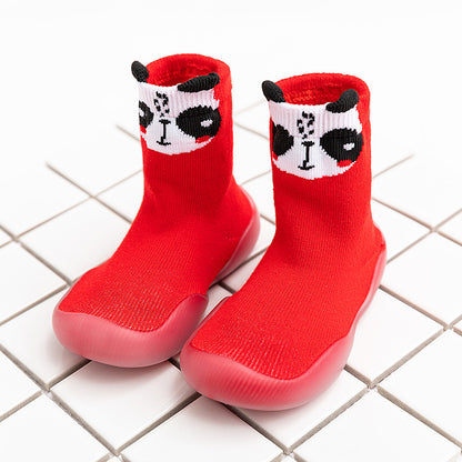 Anti-Slip Baby Boat Socks – Ultra-Soft Cotton, Non-Slip Grip (Set of 6)