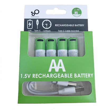 USB-C Rechargeable Batteries – AA & AAA Li-ion | Eco-Friendly, Save Money & Reduce Waste
