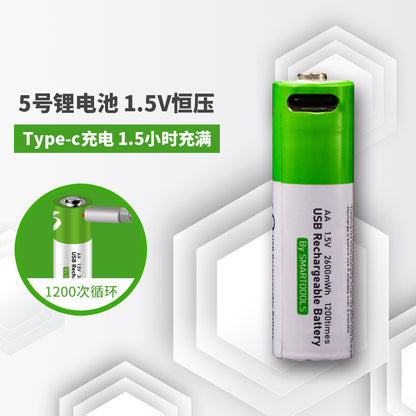 USB-C Rechargeable Batteries – AA & AAA Li-ion | Eco-Friendly, Save Money & Reduce Waste