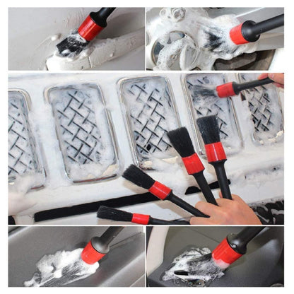 Professional Car Detailing Brush - Soft Bristle Interior & Exterior Kit